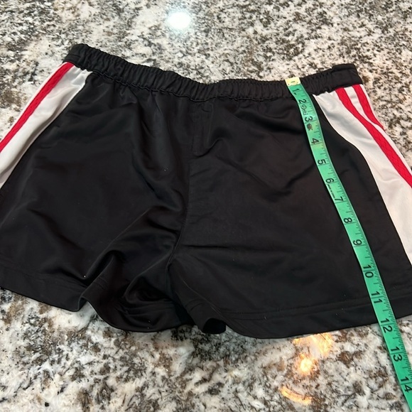 Vintage Adidas Shirt & Short Set Sport The Go To Tee Orange Black Boy Bundle - Picture 4 of 7